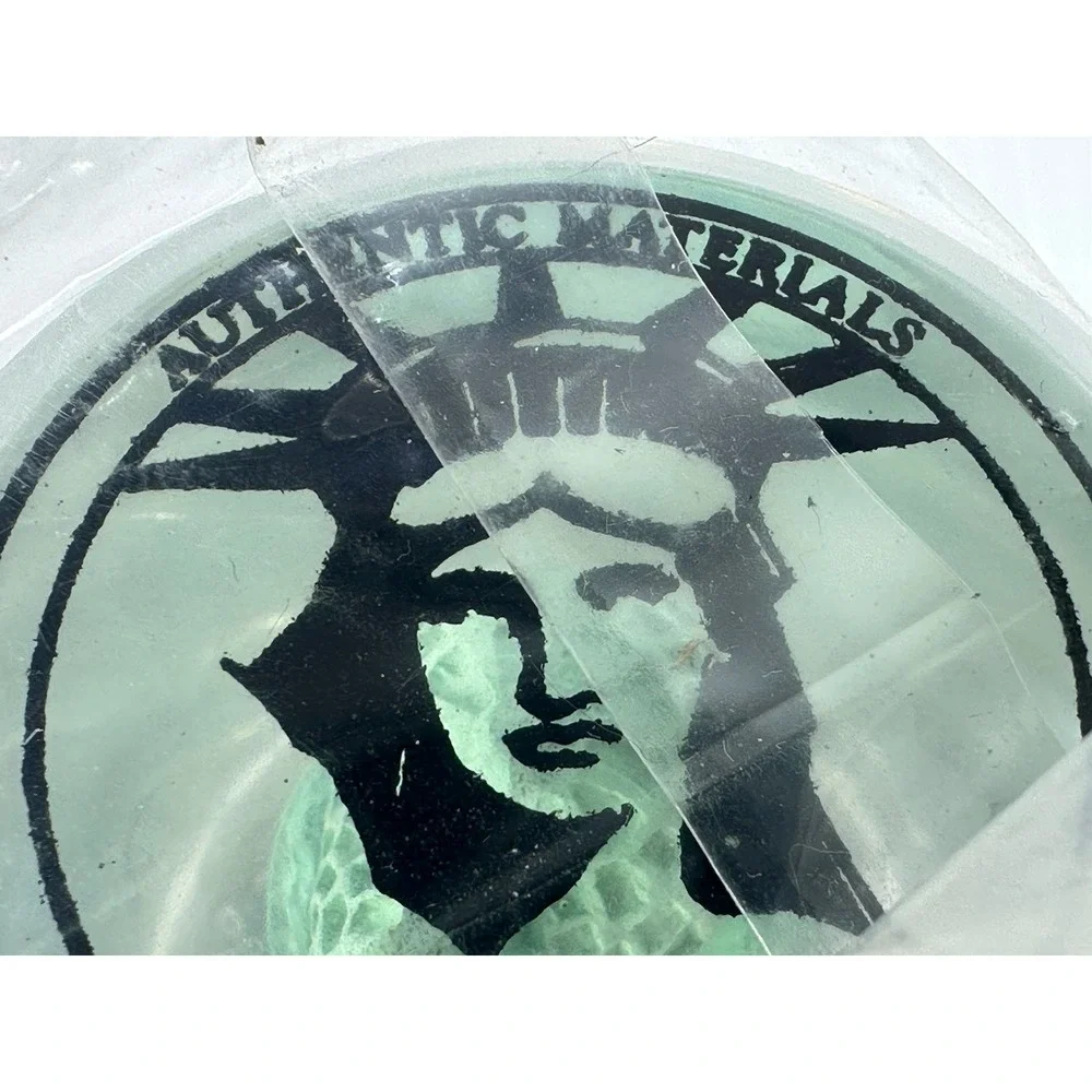 Statue of Liberty Anniversary Lady Liberty's Torch Lucite Authentic Materials